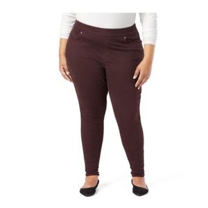 🎁10 for $100🎁 Signature by Levi pull on super skinny jeggings tummy control